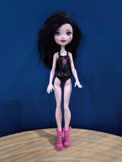 Monster High Draculaura Ghoul Spirit Cheerleader 10" Doll 2015 Mattel