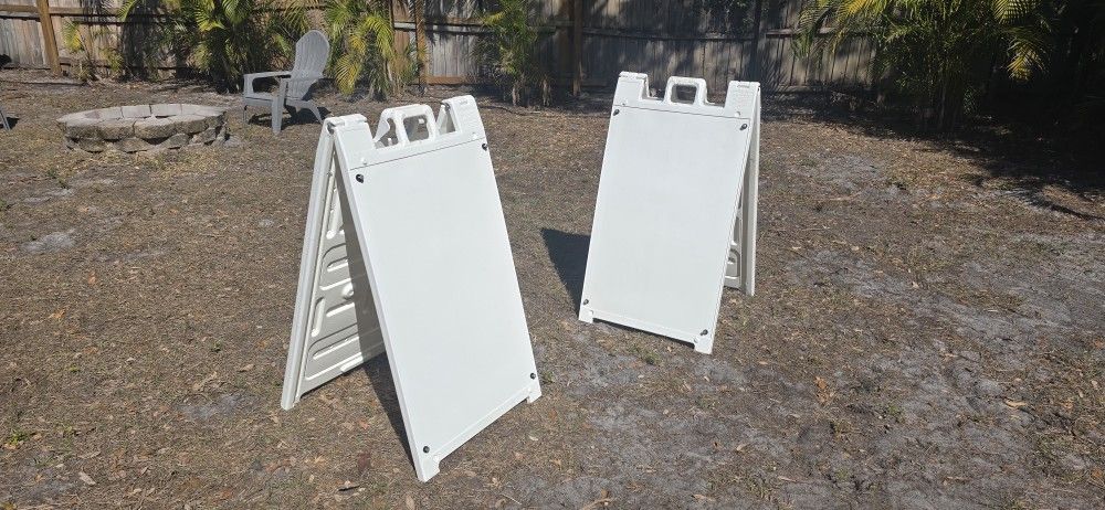 A Frame Sidewalk Signs