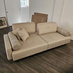 Modern Convertible Sofa Bed – 92” – Free Delivery 🚚