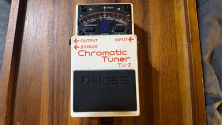 BOSS TU-2 Chromatic Tuner Pedal – $60 OBO