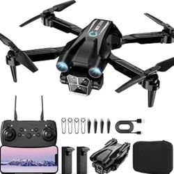 Drone with Camera 1080P HD, Mini Drone for Beginners Kids Adults, RC Quadcopter with 2 Batteries, Carrying Case, Stable Hover, Trajectory Flight, Grav
