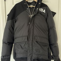 (NWOT) Hood By Air HBA black puffer jacket
