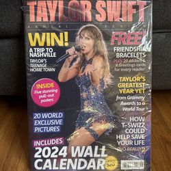 Taylor Swift Annual Review Magazine + 2024 Calendar