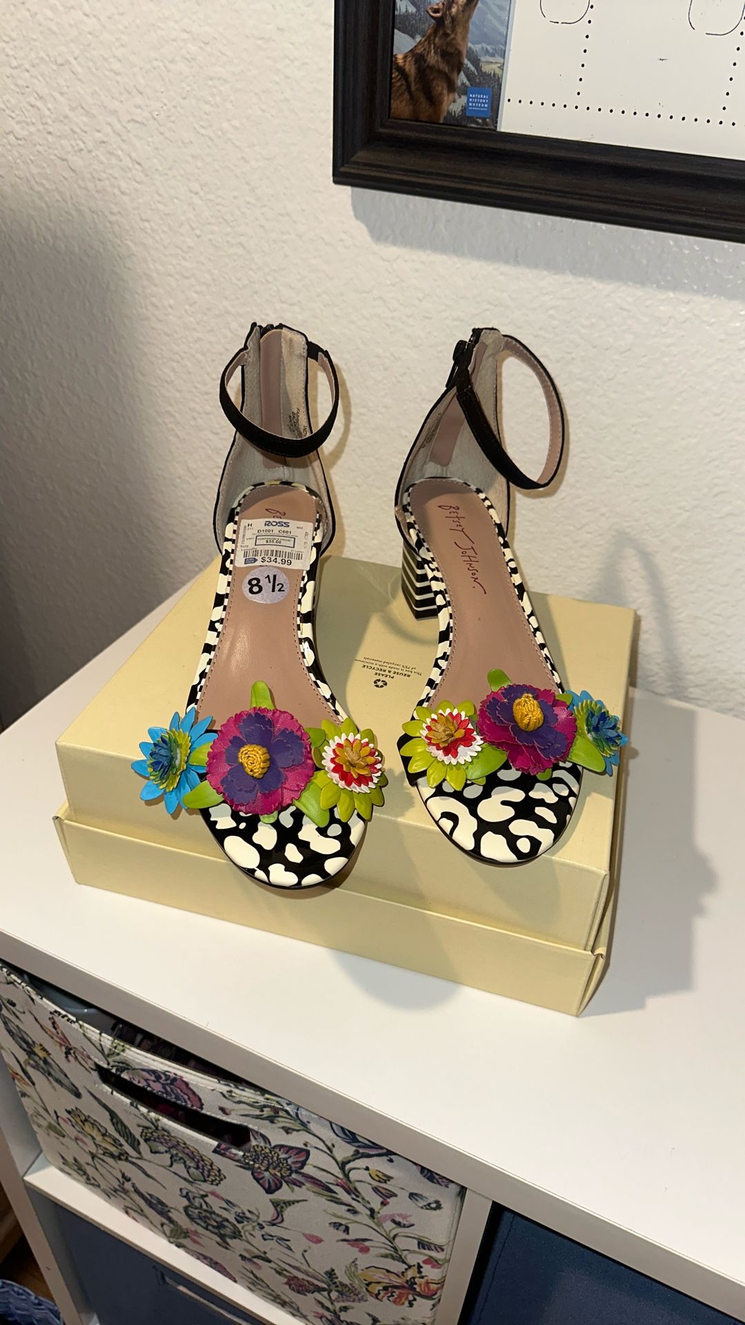 Betset Johnson Low FloralHeels