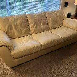 Leather Couch 