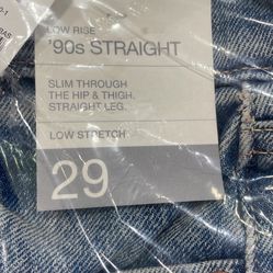 GAP LONG & LEAN 90’S LOW RISE JEANS