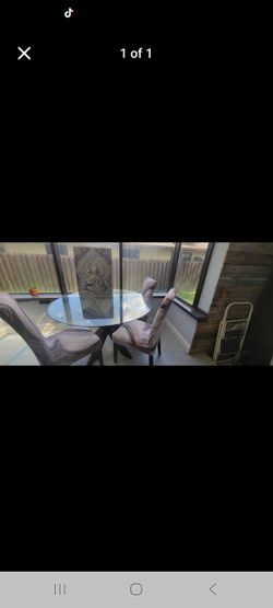 Glass Dinning Table