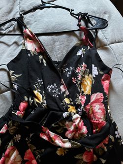 Summer flower dress