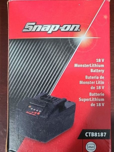 Snap-On 18V Battery - NEW