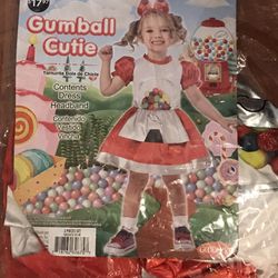 Gumball Cutie Costume 3T-4T