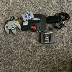 Nintendo 64 With Extras!