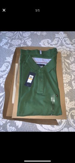 Tommy Hilfiger Dark Green Polo Shirt (Size Small/Classic Fit)
