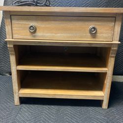 Nightstand With USB Port 