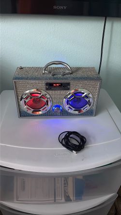 Glitter Boombox