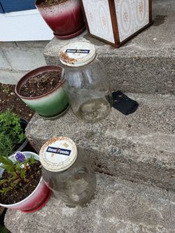 Vintage may jars