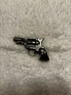 Miniature Die-Cast Revolver Toy Cap Gun
