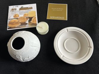 Bernardaud Limoges lithophane votive light. 