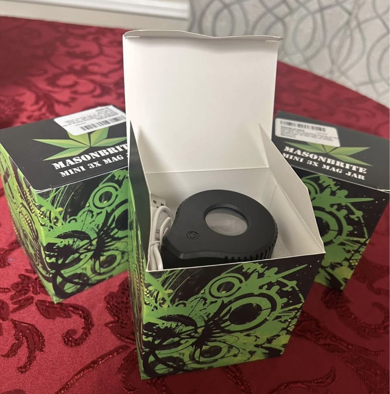 “MASONBRITE” Mini 3x Magnifying Jar