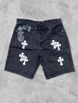Black Chrome Hearts Denim Shorts - BRAND NEW  - Size: 30