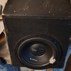12" Orion Xtr Sub