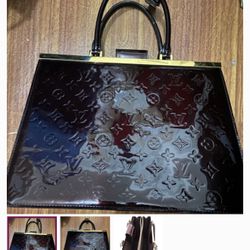 Black Louis Vuitton Hand Bag 