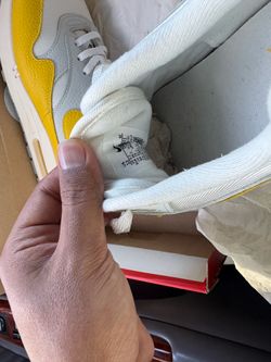 Nike Air Max 1 Essential University Gold Size 12