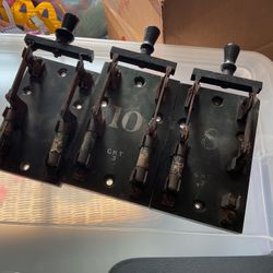 Vintage big electric breakers great for Halloween or play.