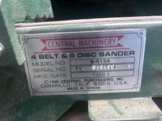 Belt/ disk sander