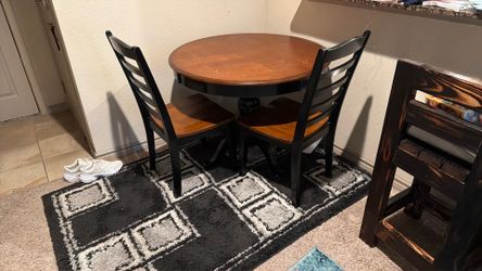 Table and chairs