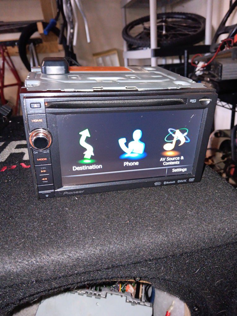Pioneer Double Din Bluetooth Navigation Cd DVD Radio Deck 