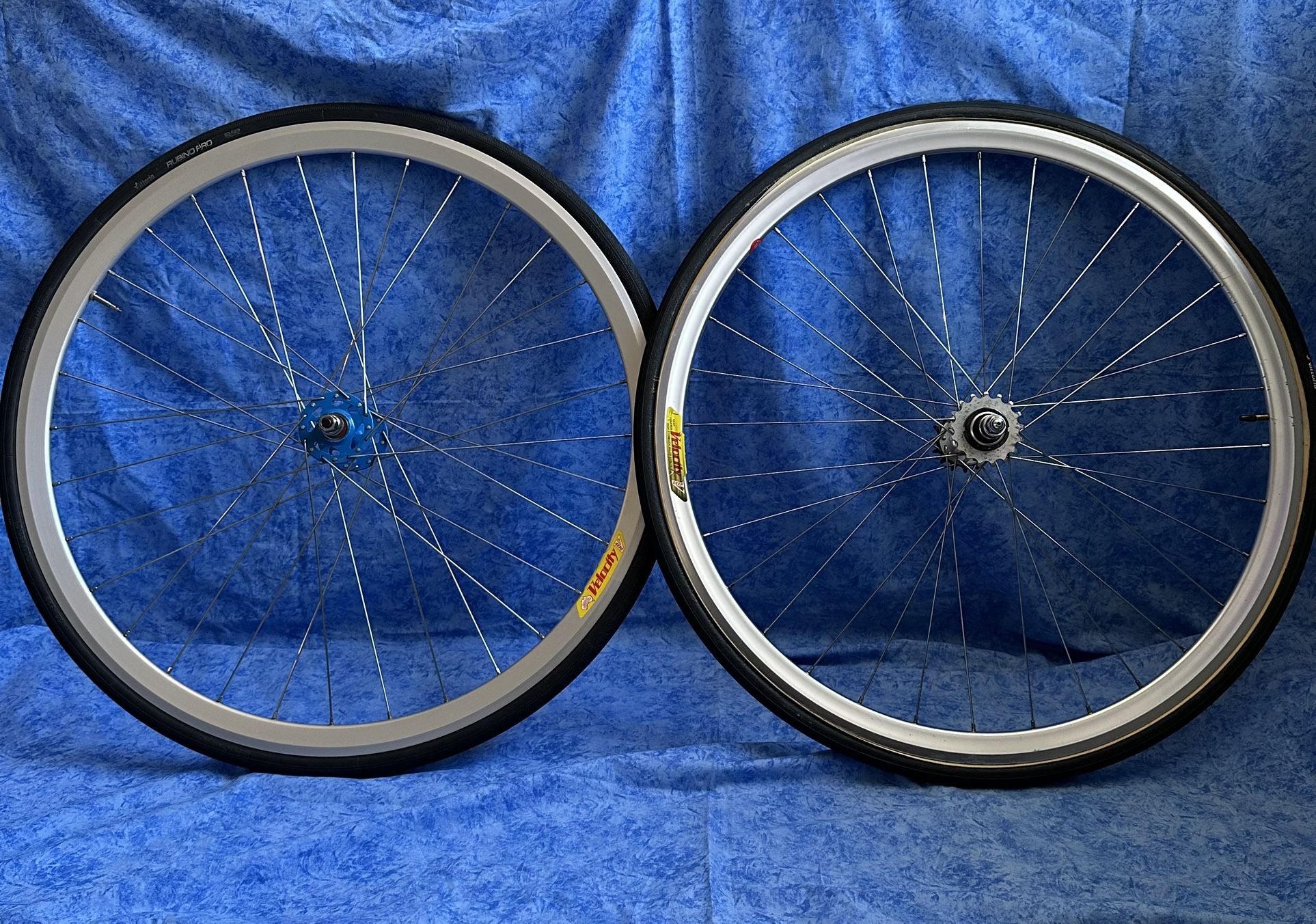 Velocity Deep V Fixed Gear Wheelset 700c Track Bike Fixie Origin8