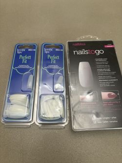 Nail Bliss Nails To Go Coffin Bundle Complete 5 Sets