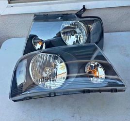 Ford F150 04-08 Lincoln Mark LT Headlights Luces Calaveras Micas Faros Focos Faroles Headlamps