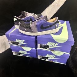 Men Jordan Retro 1 Low Zion Voodoo 