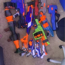 Nerf Gun Lot