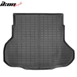 Fits 2025-2026 Kia K4 Sedan TPE All Weather Waterproof Rear Cargo Trunk Tray Mats