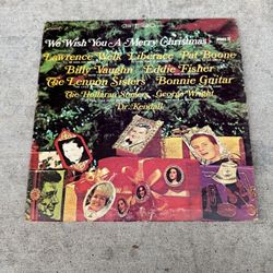 Vintage Christmas Record 