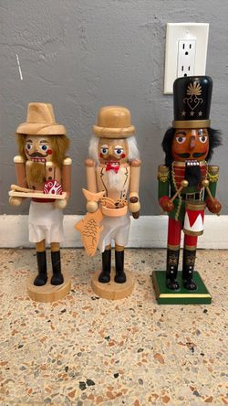 Wooden nutcrackers