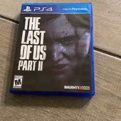 The last of us part two PS4