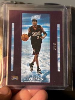 Allen Iverson basketball card