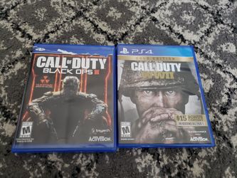 Call of duty WWII and Black ops 3