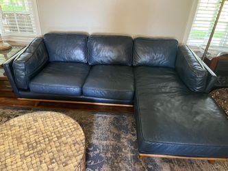 Leather sofa
