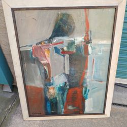 Ann Corker Mid Century Modern (MCM) Art Piece