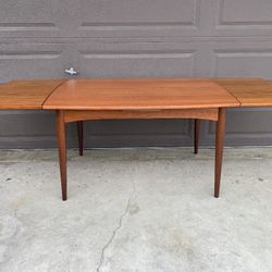 Danish Teak Dining Table 