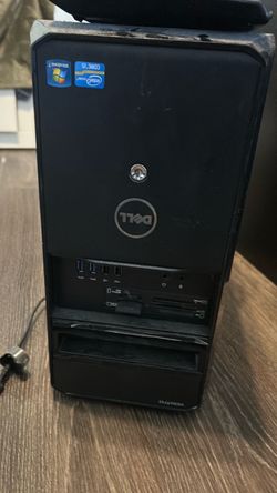 Dell work pc with keyboard