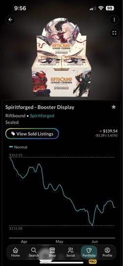 Spiritforged Booster Display