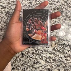MJ card rookie game