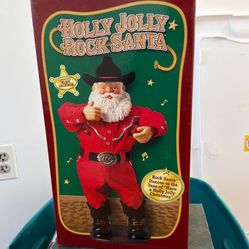 Holly Jolly Rock Santa 