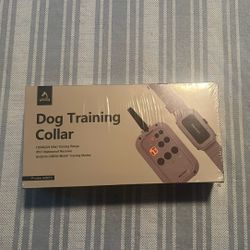 Dog training collar
