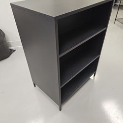 Black All Metal Double Sided Cabinet 
